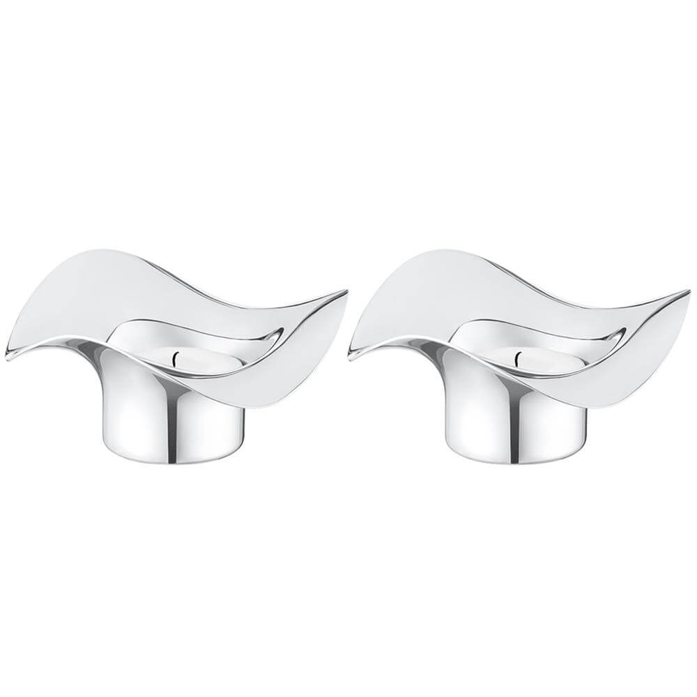 Georg Jensen Cobra Tealight Holder Set